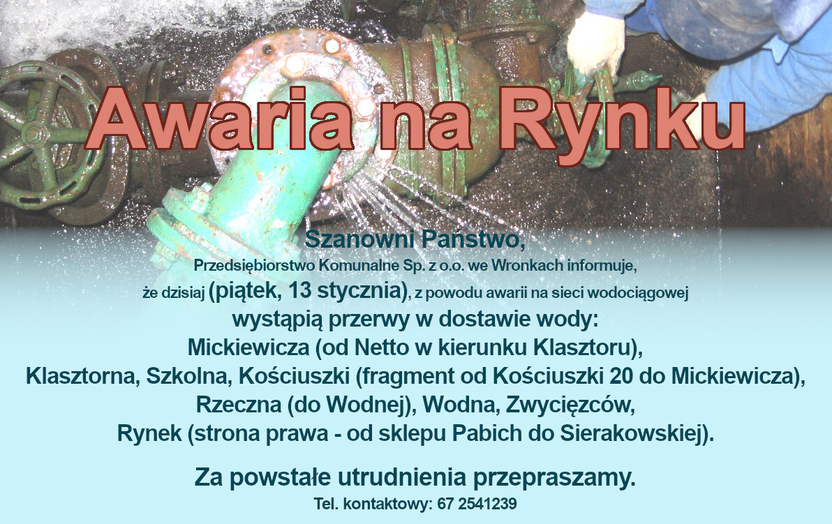 Zdjęcie do Awaria na Rynku