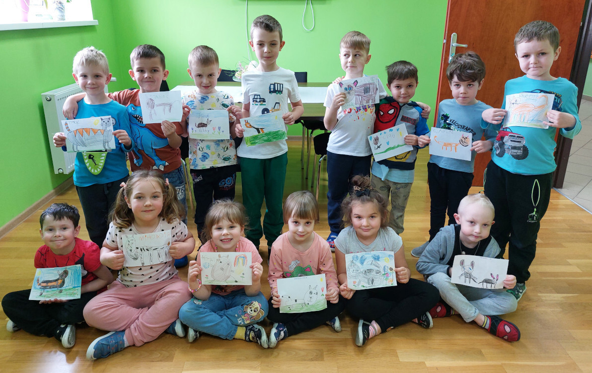 Zdjęcie do Tofik na rysunkach przedszkolak&oacute;w