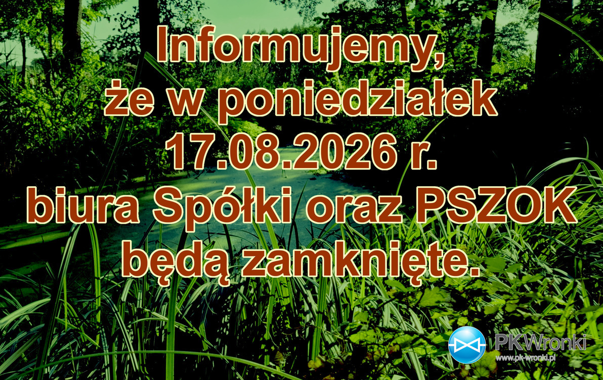 17 sierpnia nie pracujemy
