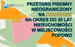 Zdjęcie do Oddamy w dzierżawę działki w Popowie