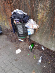 Zaśmiecanie miasta