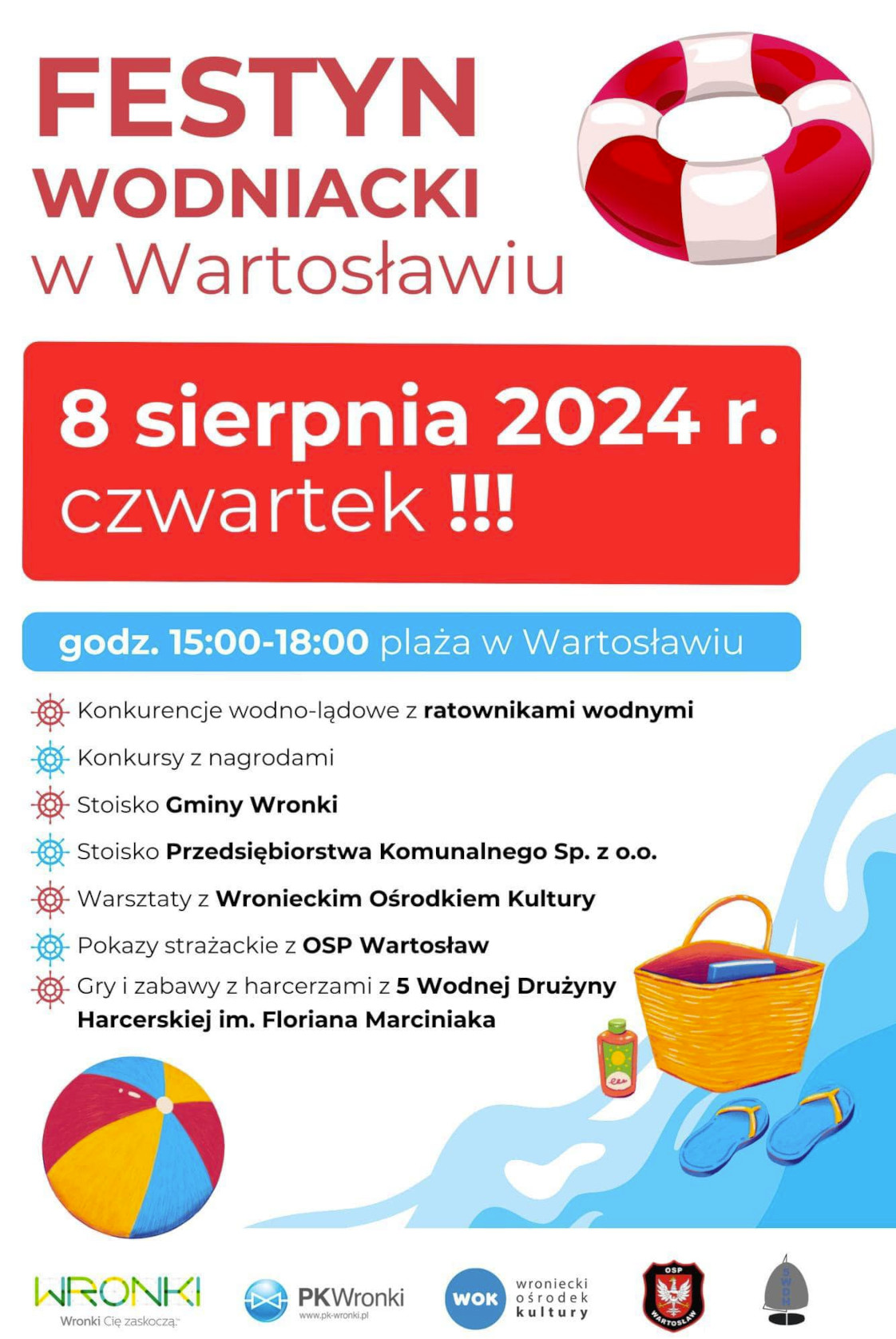 Zapraszamy na&nbsp;festyn wodniacki.