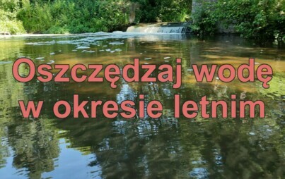 Zdjęcie do Oszczędzaj wodę!