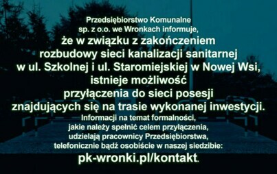 Zdjęcie do Podłącz się do kanalizacji