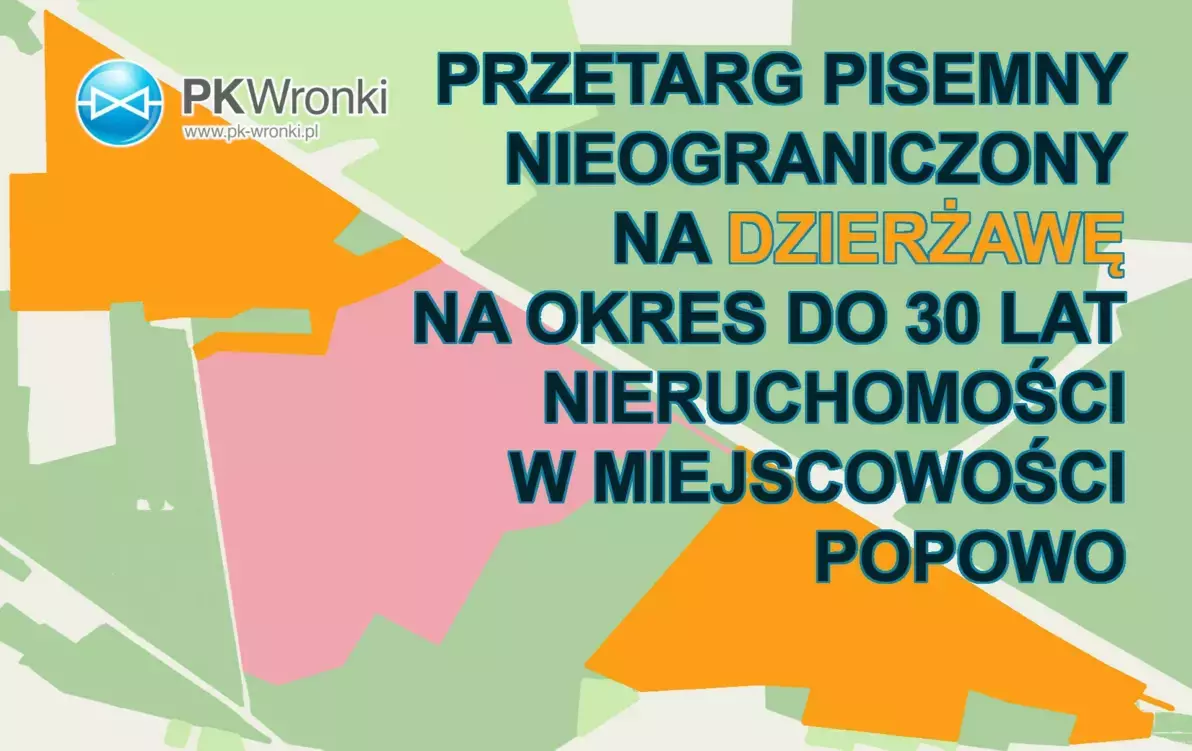 Zdjęcie do Oddamy w dzierżawę działki w Popowie
